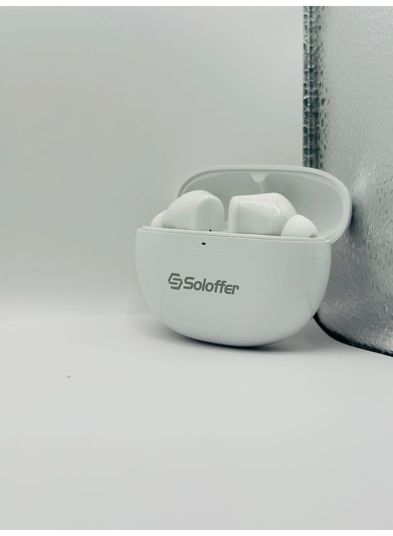 Soloffer SOLO-A10 True Wireless Earbuds | Bluetooth 5.3, Dual Driver & Type-C Fast Charging - Image 2